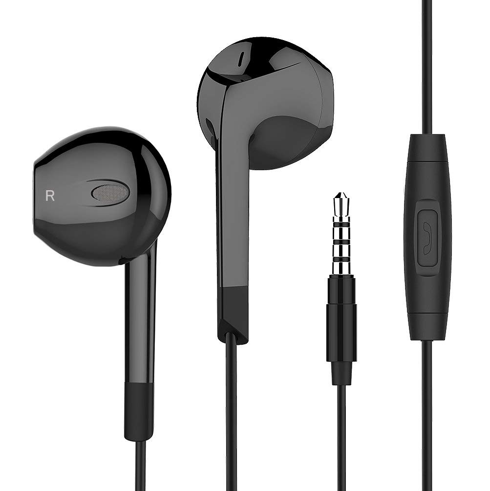 Black headphones